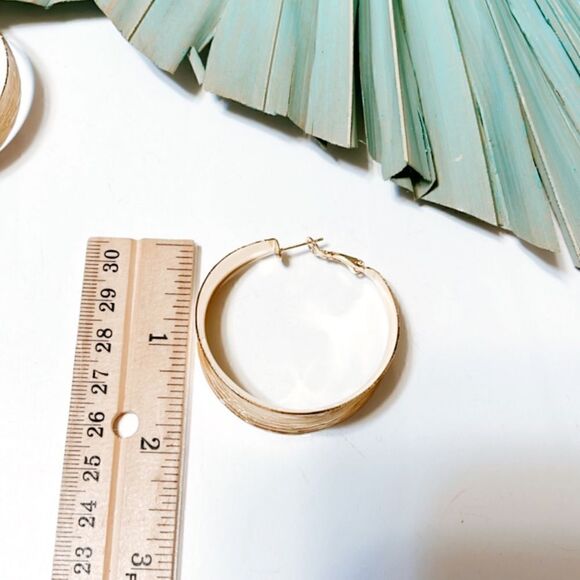 Hoop earrings #113 - Picture 5 of 6